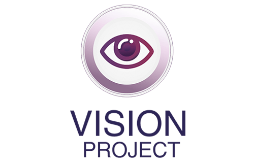 Logo of Lions club vision project logo created by james valappila District 318D