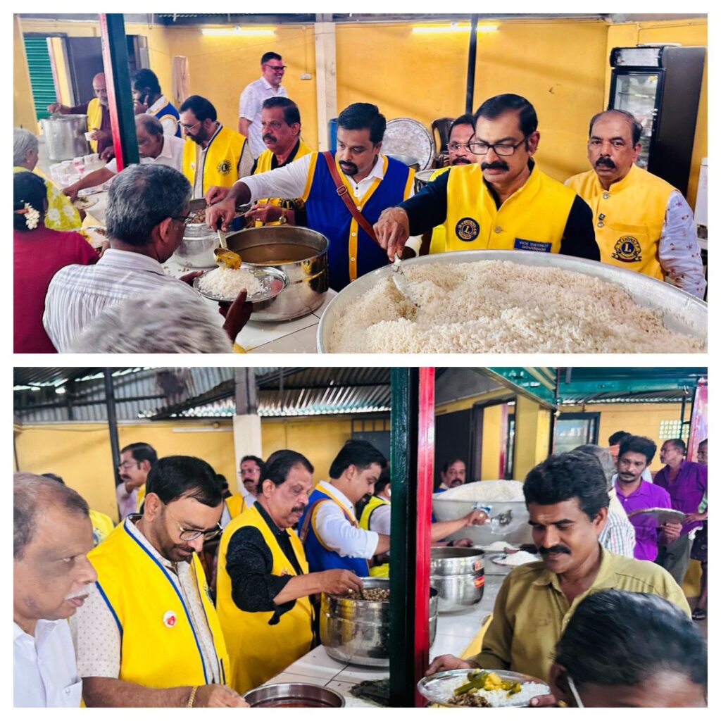 Photo of 17th Day of Lions Manna Hunger Free City at Thrissur by Lions Club of Trithala.Lions club project,
Lions Club India, Lions Club International, Lion Club Kerala.Featured by www.jamesvalappila.com and authored by Lion James Valappila PMJF