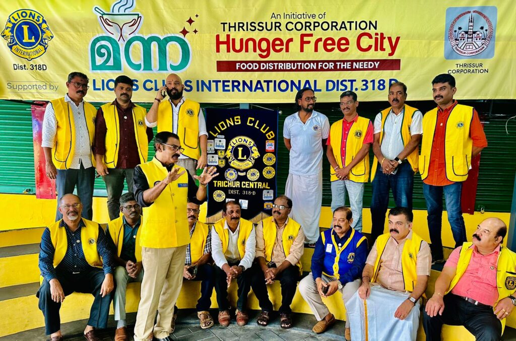 Photo of On the 5th Day of Lions Manna Hunger Free City, part of the Relieving Hunger Project, Lions Hunger Project District 318D makes strides in Hunger Project Kerala. Through dedicated efforts, they continue to alleviate hunger, embodying the ethos of Relieving Hunger Project Kerala and the collective mission of Hunger Projects Lions.Lion Club Kerala.Featured by www.jamesvalappila.com and authored by Lion James Valappila PMJF.Lions Club Hunger Project Hunger Project Lions Club Lions Club Hunger District 318d Hunger