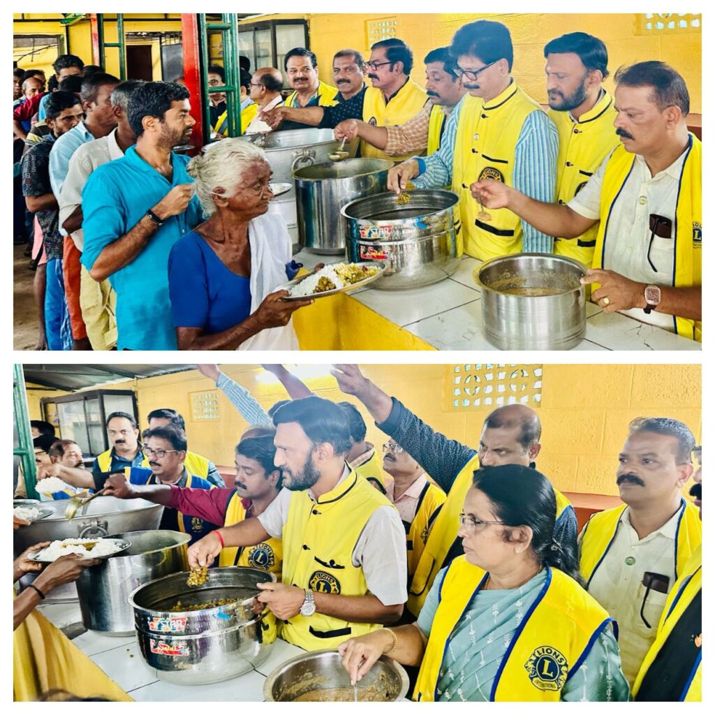 Photo of 6th Day of Lions Manna Hunger Free City by Lions Club of Trichur City.Lion Club Kerala.Featured by www.jamesvalappila.com and authored by Lion James Valappila PMJF