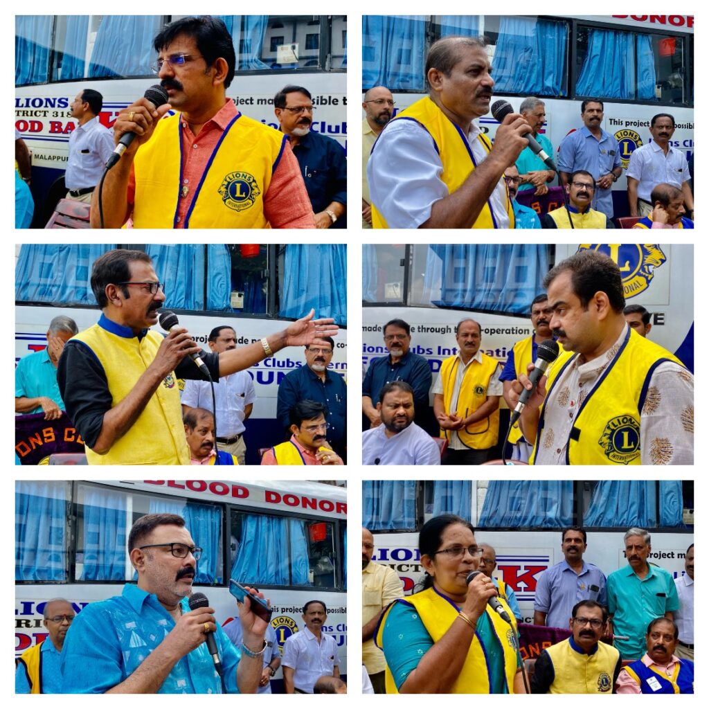 Photo of Lions Mega Blood Donation Camp by Lions Club District 318D in association with NSS St. Thomas College, Thrissur .