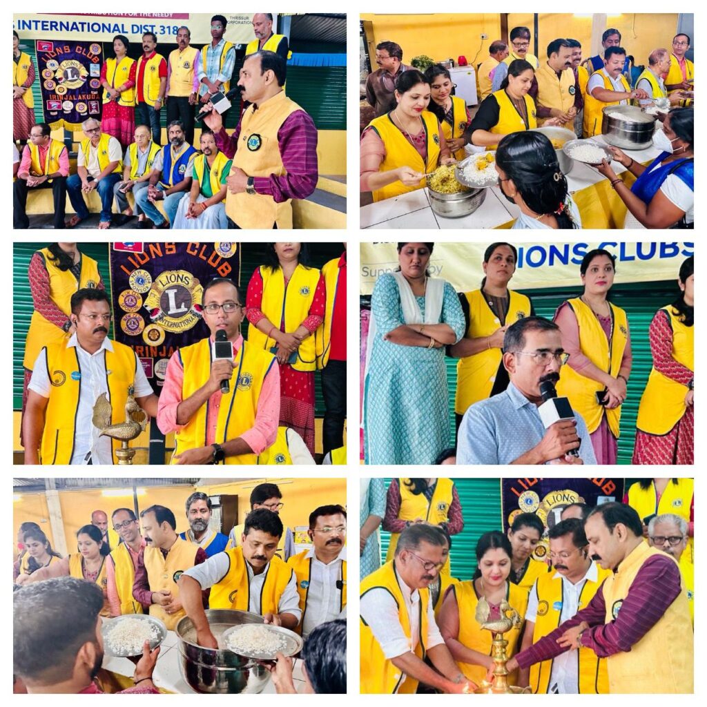 Photo of Lions Manna Hunger Free City by Lions Club Irinjalakuda Lions Hunger Project.Lion Club Kerala.Featured by www.jamesvalappila.com and authored by Lion James Valappila PMJF