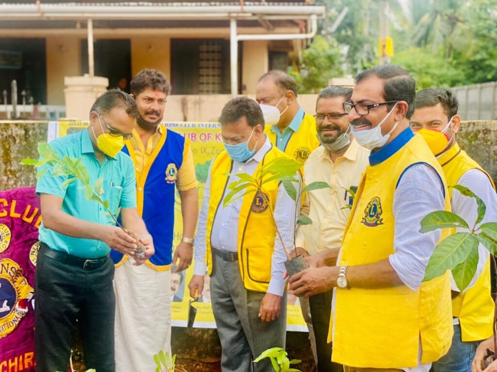 Photo of The Lions Nakshathravanam project, integral to Lions Environment Project by Lions Club of Kuriachira, led by Lion James Valappila PMJF District 318D, epitomizes environmental stewardship. Through Environment Project Lions initiatives, they extend their commitment to fostering sustainable practices within their community and beyond.Lion Club Kerala.Featured by www.jamesvalappila.com and authored by Lion James Valappila PMJF
