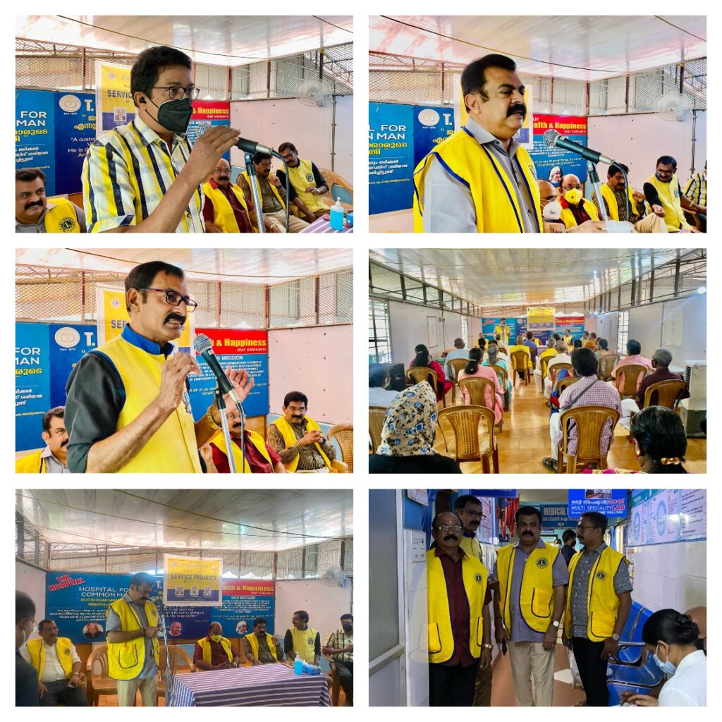 Photo of Lions Club Eye Camp as a part of Lions Vision Project by Lions Club of Vengitangu Central at Vengitanku Panchayath Hall.Lion Club Kerala.Featured by www.jamesvalappila.com and authored by Lion James Valappila PMJF