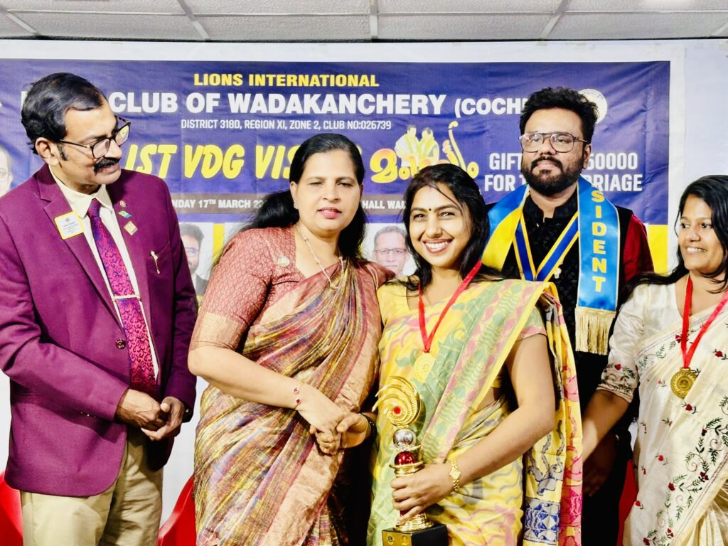 Image of 1st VDG Visit & Mangalyam Project at Lions Club of Wadakkanchery Cochin.Lion Club Kerala.Featured by www.jamesvalappila.com and authored by Lion James Valappila PMJF