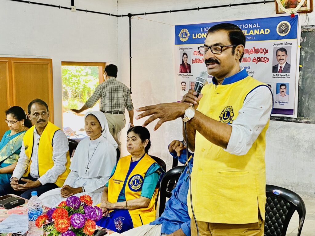 Photo of Lions Club of Elanad conducted the 100th Lions Vision Camp and Lions Diabetes Detection Camp together.Lion Club Kerala.Featured by www.jamesvalappila.com and authored by Lion James Valappila PMJF
