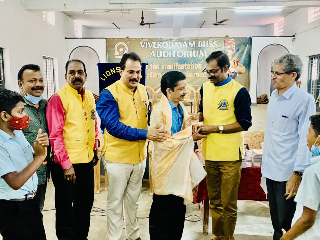 Photo of Lions Athletic Free Coaching Camp at Vivekodayam School as a part of the Lions Adoption of School Project by Lions Club of Trichur Royal.Lion Club Kerala.Featured by www.jamesvalappila.com and authored by Lion James Valappila PMJF
