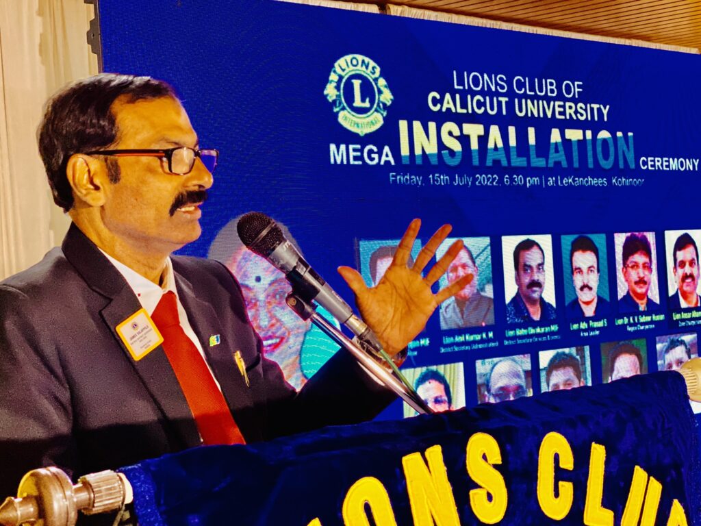Photo of Lions Mega Installation Ceremony by Lions Club of Calicut University