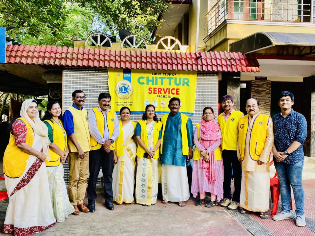 Photo of Lions Service Projects by Lions Club of Chittur - Lions Relieving Hunger Project, Lions Childhood Cancer Project, Lions Environment Project, Lions Diabetes Project and Lions Vision Project..Lion Club Kerala.Featured by www.jamesvalappila.com and authored by Lion James Valappila PMJF
