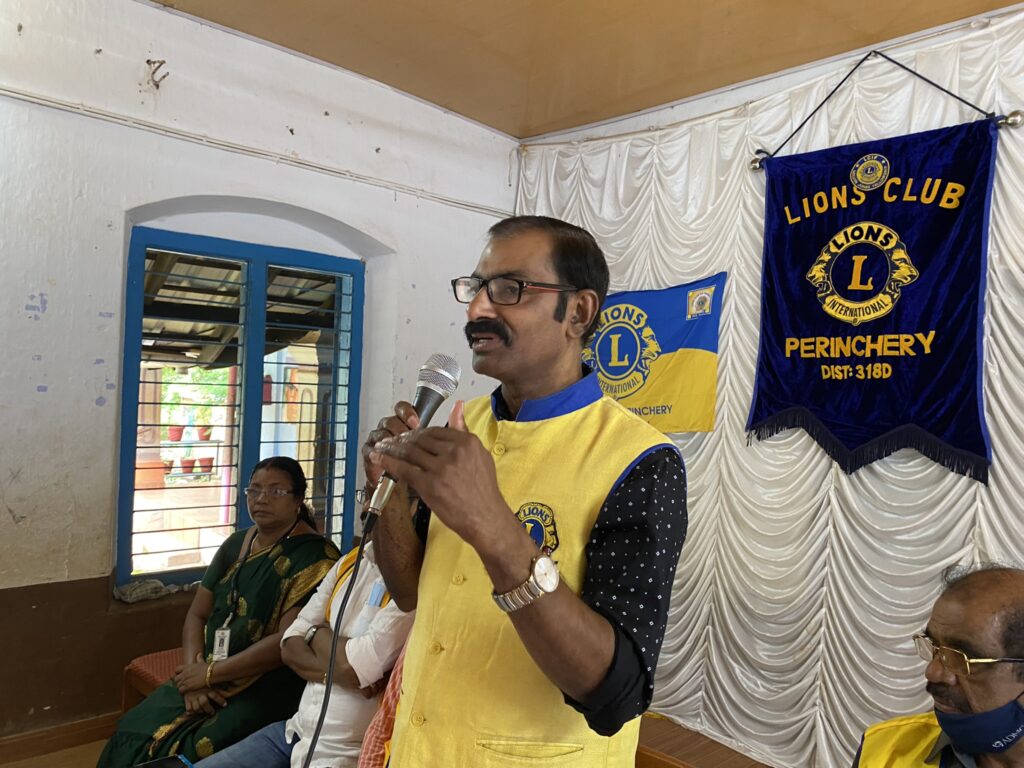 Photo of Lions Eye Camp by Lions Club of Perinchery as a part of the Lions Vision Project.Lion Club Kerala.Featured by www.jamesvalappila.com and authored by Lion James Valappila PMJF