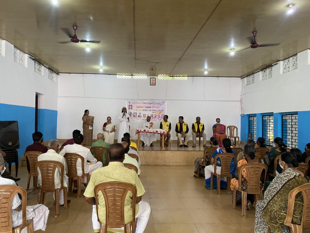 Photo of Lions Eye Camp by Lions Club of Trichur Central as a part of Lions Vision Project.Lion Club Kerala.Featured by www.jamesvalappila.com and authored by Lion James Valappila PMJF