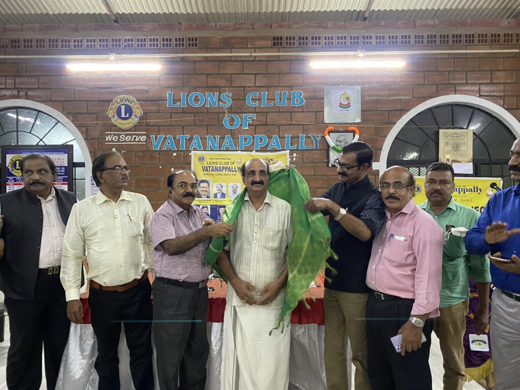 Photo of Lions Distribution of wedding favors by Lions Club of Vatanapally as a part of the Mangalyam Project 2022.Lion Club Kerala.Featured by www.jamesvalappila.com and authored by Lion James Valappila PMJF
