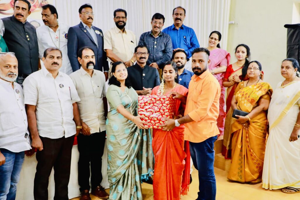 Photo of Lions Community Marriage through Lions Mangalyam Project 2022 by Lions Club of Ollur.Lion Club Kerala.Featured by www.jamesvalappila.com and authored by Lion James Valappila PMJF.
