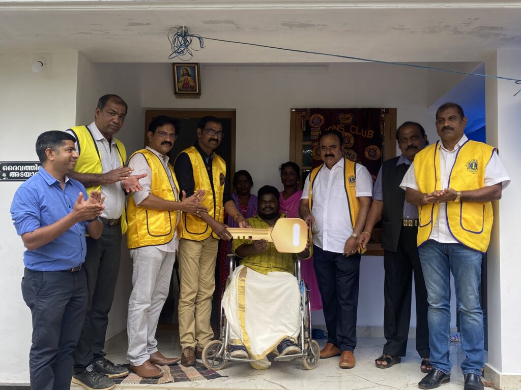 Photo of Lions Home for Homeless by Lions Club Trichur.Lion Club Kerala.Featured by www.jamesvalappila.com and authored by Lion James Valappila PMJF
