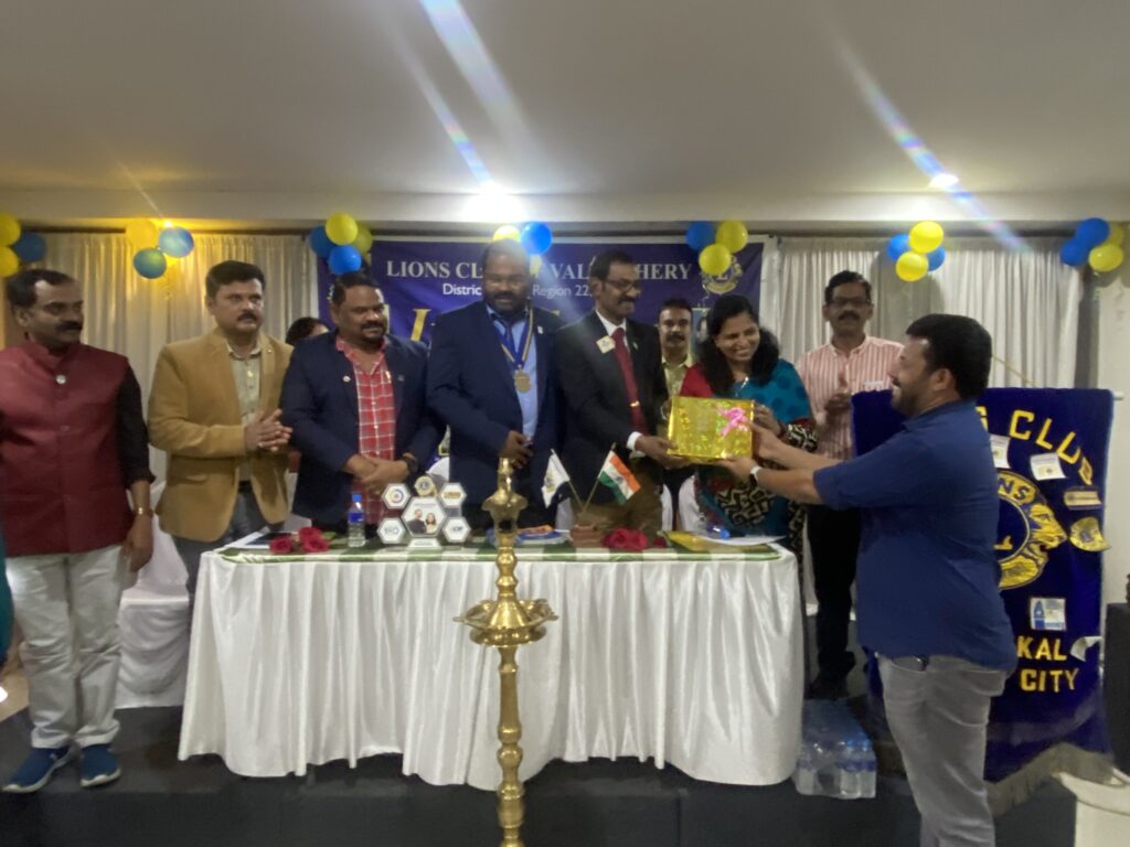 Photo of Lions Installation Ceremony at Valanchery - Lions Club of Valanchery.Lion Club Kerala.Featured by www.jamesvalappila.com and authored by Lion James Valappila PMJF