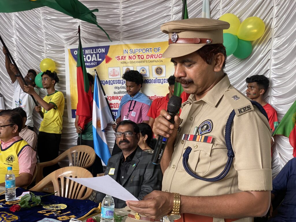 Image of The Lions Club of Thrissur Vadakkunnadhan conducted the Anti-Drugs Campaign as part of the Lions Club Service Project, guided by Lion James Valappila PMJF, District 318D, promoting a drug-free community. The Lions Club of Palakkad Heritage conducted the 'ആർദ്രം' Project for children below 18 years old as part of the Lions Club Project, guided by Lion James Valappila PMJF, District 318D, nurturing young lives. Lions Club Project ,District 318d,Lions District 318d,
Lions Club India
Lions Club India,
Lions Club Kerala,
Lions Club Activities Project,Lions Childhood Cancer Project,
Lions Club Environment Project,
Lions Vision ProjectLion Club Kerala.Featured by www.jamesvalappila.com and authored by Lion James Valappila PMJF

