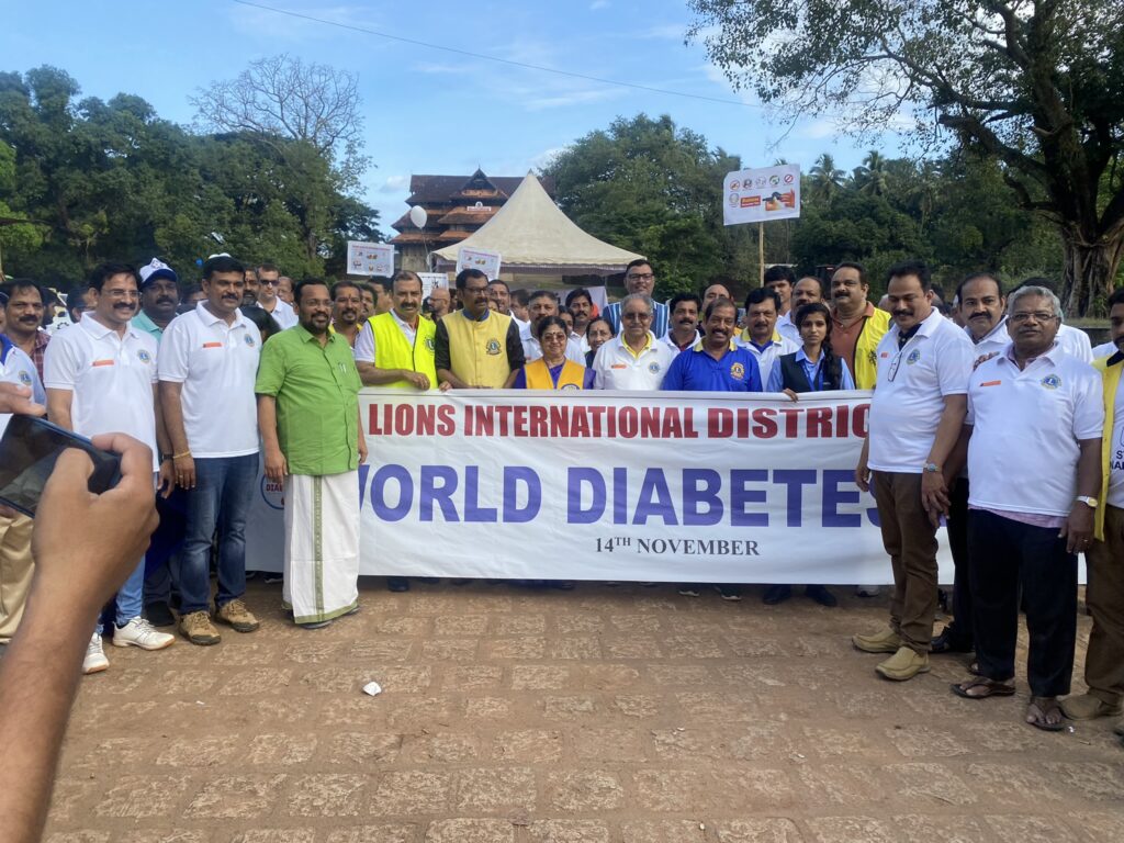 Image of The Lions International District 318D conducted 'Say No to Drugs' as part of the Lions Club Service Project, guided by Lion James Valappila PMJF, District 318D, promoting a drug-free community.The Lions International District 318D celebrated World Diabetes Day as part of the Lions Diabetes Project, guided by Lion James Valappila PMJF, District 318D, raising awareness and promoting diabetes management.Lion Club Kerala.Featured by www.jamesvalappila.com and authored by Lion James Valappila PMJF
Lions diabetes project
Lions club diabetes project
Diabetes project lions club
Lions diabetes
Diabetes Project Lions
District 318d Diabetes Project
Lions club diabetes
Lions diabetes  Projects
Lions club diabetes projects
Lions diabetes  Club ProjectsLions Club Project ,District 318d,Lions District 318d,
Lions Club India
Lions Club India,
Lions Club Kerala,
Lions Club Activities Project,Lions Childhood Cancer Project,
Lions Club Environment Project,
Lions Vision Project