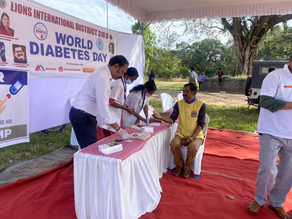 Image of The Lions International District 318D conducted 'Say No to Drugs' as part of the Lions Club Service Project, guided by Lion James Valappila PMJF, District 318D, promoting a drug-free community.The Lions International District 318D celebrated World Diabetes Day as part of the Lions Diabetes Project, guided by Lion James Valappila PMJF, District 318D, raising awareness and promoting diabetes management.Lion Club Kerala.Featured by www.jamesvalappila.com and authored by Lion James Valappila PMJF
Lions diabetes project
Lions club diabetes project
Diabetes project lions club
Lions diabetes
Diabetes Project Lions
District 318d Diabetes Project
Lions club diabetes
Lions diabetes  Projects
Lions club diabetes projects
Lions diabetes  Club ProjectsLions Club Project ,District 318d,Lions District 318d,
Lions Club India
Lions Club India,
Lions Club Kerala,
Lions Club Activities Project,Lions Childhood Cancer Project,
Lions Club Environment Project,
Lions Vision Project