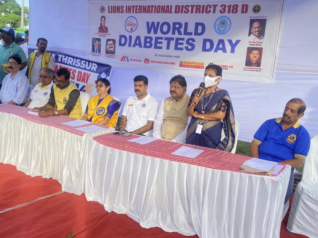 Image of The Lions International District 318D conducted 'Say No to Drugs' as part of the Lions Club Service Project, guided by Lion James Valappila PMJF, District 318D, promoting a drug-free community.The Lions International District 318D celebrated World Diabetes Day as part of the Lions Diabetes Project, guided by Lion James Valappila PMJF, District 318D, raising awareness and promoting diabetes management.Lion Club Kerala.Featured by www.jamesvalappila.com and authored by Lion James Valappila PMJF
Lions diabetes project
Lions club diabetes project
Diabetes project lions club
Lions diabetes
Diabetes Project Lions
District 318d Diabetes Project
Lions club diabetes
Lions diabetes  Projects
Lions club diabetes projects
Lions diabetes  Club ProjectsLions Club Project ,District 318d,Lions District 318d,
Lions Club India
Lions Club India,
Lions Club Kerala,
Lions Club Activities Project,Lions Childhood Cancer Project,
Lions Club Environment Project,
Lions Vision Project