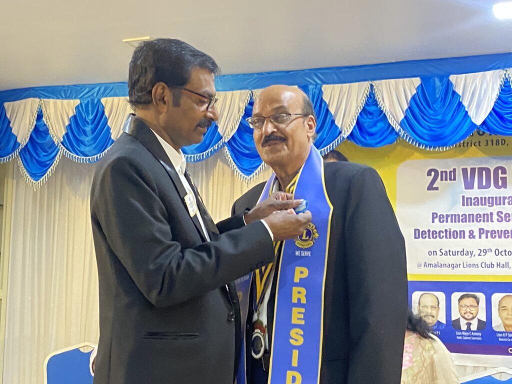Image of Lions Club Project Inaugurates Permanent Diabetes Detection and Prevention Service.The Lions 2nd VDG visit marked a significant milestone with the inauguration of a permanent service project focused on the detection and prevention of diabetes.