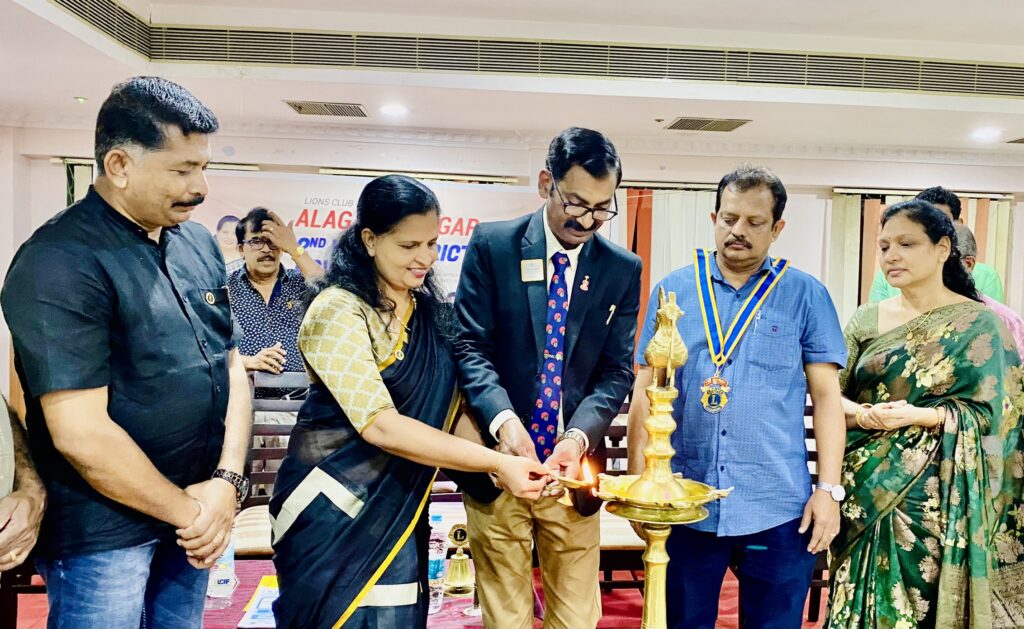 Image of The Lions Club Of Marathakkara conducted the "Clean Kerala Mission" project, distributing stainless steel waste bins, guided by Lion James Valappila PMJF, District 318D, promoting cleanliness and environmental sustainability.
The Lions Club Of Alagappanagar organized the official visit of Lion James Valappila PMJF, District 318D, fostering leadership and community engagement.Lions Club Project ,District 318d,Lions District 318d,
Lions Club India
Lions Club India,
Lions Club Kerala,
Lions Club Activities Project,Lions Childhood Cancer Project,
Lions Club Environment Project,
Lions Vision Project.Lions Club Environment Projects
Environment Projects
Environment Projects Lions
Environment Project Lions
Lions Environment Projects
Environment Projects Lions Club
Environment Projects of Lions Club
Lions Environment Project
Lions Environment Project District 318d
Environment Project District 318d