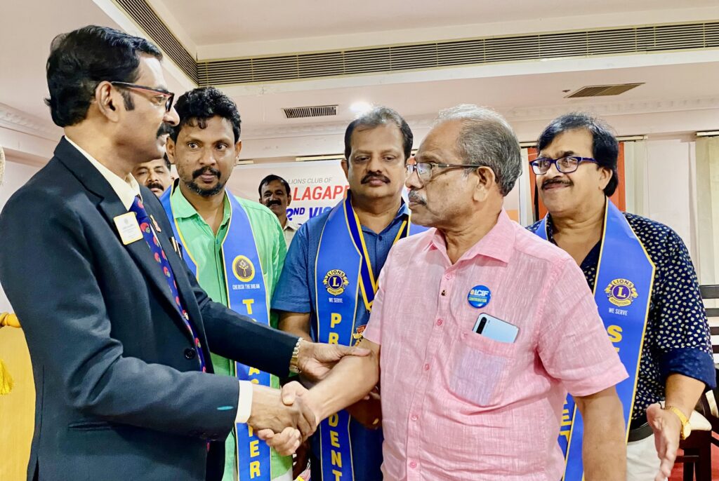 Image of The Lions Club Of Marathakkara conducted the "Clean Kerala Mission" project, distributing stainless steel waste bins, guided by Lion James Valappila PMJF, District 318D, promoting cleanliness and environmental sustainability.
The Lions Club Of Alagappanagar organized the official visit of Lion James Valappila PMJF, District 318D, fostering leadership and community engagement.Lions Club Project ,District 318d,Lions District 318d,
Lions Club India
Lions Club India,
Lions Club Kerala,
Lions Club Activities Project,Lions Childhood Cancer Project,
Lions Club Environment Project,
Lions Vision Project.Lions Club Environment Projects
Environment Projects
Environment Projects Lions
Environment Project Lions
Lions Environment Projects
Environment Projects Lions Club
Environment Projects of Lions Club
Lions Environment Project
Lions Environment Project District 318d
Environment Project District 318d