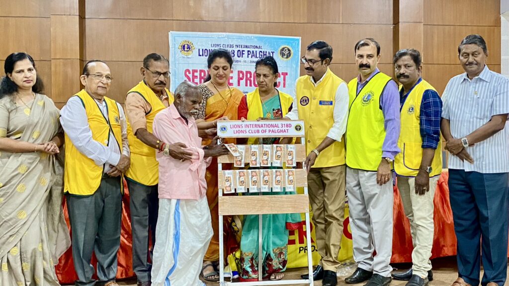 Image of The Lions Club of Palaghat conducted the Lions Service Project, distributing lottery stands and bags, guided by Lion James Valappila PMJF, District 318D, fostering community support and engagement.. The Lions Thrissur Pooram conducted the Sight For Kids project and spectacle distribution as part of the Lions Vision Project, guided by Lion James Valappila PMJF, District 318D, enhancing children's eye health and vision. Lions Club Project ,District 318d,Lions District 318d,
Lions Club India
Lions Club India,
Lions Club Kerala,
Lions Club Activities Project,Lions Childhood Cancer Project,
Lions Club Environment Project,
Lions Vision ProjectLions Vision Projects
Vision Project Lions
Vision Projects Lions Club
Lions Club Vision Project
Vision Projects
Vision Project District 318d
Lions Vision Club Project
Vision Project of Lions
Lions Vision Project District 318d
Vision Lions Project Lion Club Kerala.Featured by www.jamesvalappila.com and authored by Lion James Valappila PMJF