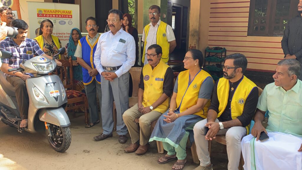 Image of The Lions Club of Valappad distributed two-wheelers with support wheels as a service project, guided by Lion James Valappila PMJF, District 318D, fostering community support and well-being.The Lions Club Guruvayur Temple City conducted a Service Project, guided by Lion James Valappila PMJF, District 318D, fostering community support and well-being.Lions Club Project ,District 318d,Lions District 318d,
Lions Club India
Lions Club India,
Lions Club Kerala,
Lions Club Activities Project,Lions Childhood Cancer Project,
Lions Club Environment Project,
Lions Vision Project.Lion Club Kerala.Featured by www.jamesvalappila.com and authored by Lion James Valappila PMJF
