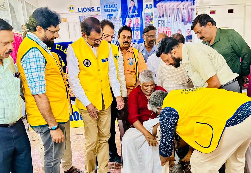 iMAGE OF The Lions Club of Palakkad Fort Town, under the guidance of Lion James Valappila PMJF, District 318D, conducted Free Artificial Limb Distribution as part of the Lions service project.The Lions Club Trichur & Sports Club Nellankara, under the guidance of Lion James Valappila PMJF, District 318D, conducted a Cancer Detection Camp as part of the Lions Club Project, committed to enhancing community health and well-being.Lions Club Project ,District 318d,Lions District 318d,
Lions Club India
Lions Club India,
Lions Club Kerala,
Lions Club Activities Project,Lions Childhood Cancer Project,
Lions Club Environment Project,
Lions Vision ProjectLions Cancer Project
Cancer Project Lions
Cancer Project
Lions Cancer Project District 318d
Lions Club Cancer Project
Cancer Project Lions Club
Lion Cancer Projects
Lions Club Cancer Projects
Lions Cancer ProjectsLion Club Kerala.Featured by www.jamesvalappila.com and authored by Lion James Valappila PMJF