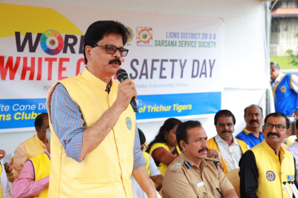 image of The Lions District 318D and Darsana Service Society Conducted World White Cane Safety Day as part of lions vision project ,with an awareness program and distribution of white canes, empowering the visually impaired and promoting safety and independence. led by Lion District Governor James Valappila, PMJF.lions club projects
Lions Club Vision Project
Lions Club Cancer Project
Lion club Environment Project
Lions Club Diabetes Project
Lions Relieving Hunger Project
Lions Club Vision Projects
Lions Club Cancer Projects
Lion club Environment Projects
Lions Club Diabetes Projects
Lions Relieving Hunger Projects
Vision Project Lions Club
Cancer Project Lions Club
Environment Project Lion club
Diabetes Project Lions Club
Relieving Hunger Project Lions
Lions Cancer Projects
Lion Environment Projects
Lions Diabetes Projects
Lions Hunger Projects
Vision Project Lions
Cancer Project Lions
Environment Project Lion
Diabetes Project Lions
Hunger Project Lions
Lions Hunger ProjectLion Club Kerala.Featured by www.jamesvalappila.com and authored by Lion James Valappila PMJF