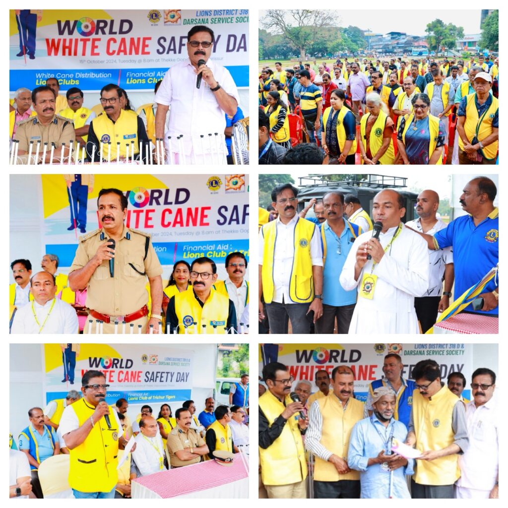 image of The Lions District 318D and Darsana Service Society Conducted World White Cane Safety Day as part of lions vision project ,with an awareness program and distribution of white canes, empowering the visually impaired and promoting safety and independence. led by Lion District Governor James Valappila, PMJF.lions club projects
Lions Club Vision Project
Lions Club Cancer Project
Lion club Environment Project
Lions Club Diabetes Project
Lions Relieving Hunger Project
Lions Club Vision Projects
Lions Club Cancer Projects
Lion club Environment Projects
Lions Club Diabetes Projects
Lions Relieving Hunger Projects
Vision Project Lions Club
Cancer Project Lions Club
Environment Project Lion club
Diabetes Project Lions Club
Relieving Hunger Project Lions
Lions Cancer Projects
Lion Environment Projects
Lions Diabetes Projects
Lions Hunger Projects
Vision Project Lions
Cancer Project Lions
Environment Project Lion
Diabetes Project Lions
Hunger Project Lions
Lions Hunger ProjectLion Club Kerala.Featured by www.jamesvalappila.com and authored by Lion James Valappila PMJF