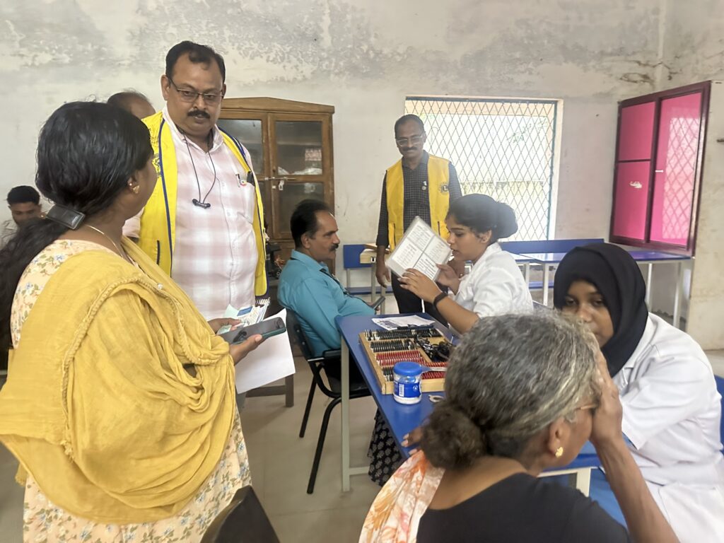 image of The Lions Clubs of Thrissur East Fort organised eye test as part of a lions vision project led by Lion District Governor James Valappila, PMJF.lions club projects
Lions Club Vision Project
Lions Club Cancer Project
Lion club Environment Project
Lions Club Diabetes Project
Lions Relieving Hunger Project
Lions Club Vision Projects
Lions Club Cancer Projects
Lion club Environment Projects
Lions Club Diabetes Projects
Lions Relieving Hunger Projects
Vision Project Lions Club
Cancer Project Lions Club
Environment Project Lion club
Diabetes Project Lions Club
Relieving Hunger Project Lions
Lions Cancer Projects
Lion Environment Projects
Lions Diabetes Projects
Lions Hunger Projects
Vision Project Lions
Cancer Project Lions
Environment Project Lion
Diabetes Project Lions
Hunger Project Lions
Lions Hunger ProjectLion Club Kerala.Featured by www.jamesvalappila.com and authored by Lion James Valappila PMJF