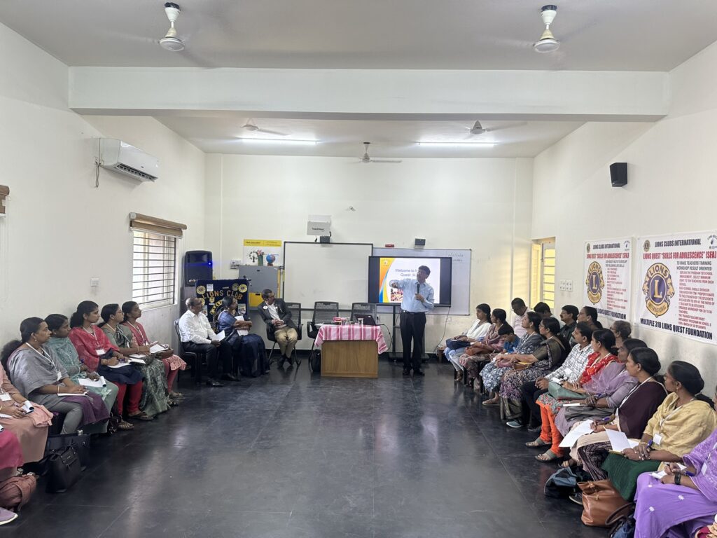 IMAGE OF The Lions Club of International organised Lions Quest, skills for adolescence, as part of the Lions service project led by Lion District Governor James Valappila.The Lions Club of International organised Lions Quest, skills for adolescence, as part of the Lions service project led by Lion District Governor James Valappila.lions club projects