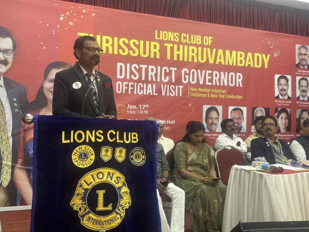 IMAGE OF The Lions Club of Thrissur Thiruvambady organized official visit of District Governor James Valappila and Lions members celebrated Christmas & New Year as part of the Lions Service Project led by Lion District Governor James Valappila PMJF.lions club projects
Lions Club Vision Project
Lions Club Cancer Project
Lion club Environment Project
Lions Club Diabetes Project
Lions Relieving Hunger Project
Lions Club Vision Projects
Lions Club Cancer Projects
Lion club Environment Projects
Lions Club Diabetes Projects
Lions Relieving Hunger Projects
Vision Project Lions Club
Cancer Project Lions Club
Environment Project Lion club
Diabetes Project Lions Club
Relieving Hunger Project Lions
Lions Cancer Projects
Lion Environment Projects
Lions Diabetes Projects
Lions Hunger Projects
Vision Project Lions
Cancer Project Lions
Environment Project Lion
Diabetes Project Lions
Hunger Project Lions
Lions Hunger ProjectLion Club Kerala.Featured by www.jamesvalappila.com and authored by Lion James Valappila PMJF
