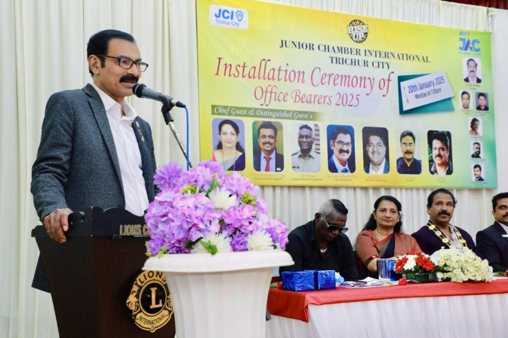 IMAGE OF The Lions Club JCI Trichur City organised the Junior Chamber International Thrissur City installation ceremony of office bearers 2025 as part of the Lions Service Project, led by Lion District Governor James Valappila.lions club projects
Lions Club Vision Project
Lions Club Cancer Project
Lion club Environment Project
Lions Club Diabetes Project
Lions Relieving Hunger Project
Lions Club Vision Projects
Lions Club Cancer Projects
Lion club Environment Projects
Lions Club Diabetes Projects
Lions Relieving Hunger Projects
Vision Project Lions Club
Cancer Project Lions Club
Environment Project Lion club
Diabetes Project Lions Club
Relieving Hunger Project Lions
Lions Cancer Projects
Lion Environment Projects
Lions Diabetes Projects
Lions Hunger Projects
Vision Project Lions
Cancer Project Lions
Environment Project Lion
Diabetes Project Lions
Hunger Project Lions
Lions Hunger ProjectLion Club Kerala.Featured by www.jamesvalappila.com and authored by Lion James Valappila PMJF