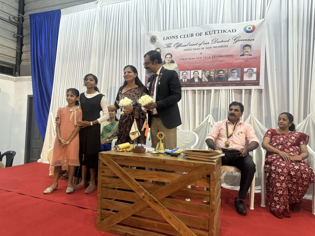 image of The Lions Club Kuttikad organised an official visit of District Governor James Valappila and new Lion members induction. The Lions members celebrated Christmas & New Year as part of the Lions Service Project led by Lion District Governor James Valappila PMJF.lions club  projects
Lions Club Vision Project
Lions Club Cancer Project
Lion club Environment Project
Lions Club Diabetes Project
Lions Relieving Hunger Project
Lions Club Vision Projects
Lions Club Cancer Projects
Lion club Environment Projects
Lions Club Diabetes Projects
Lions Relieving Hunger Projects
Vision Project Lions Club
Cancer Project Lions Club
Environment Project Lion club
Diabetes Project Lions Club
Relieving Hunger Project Lions
Lions Cancer Projects
Lion Environment Projects
Lions Diabetes Projects
Lions Hunger Projects
Vision Project Lions
Cancer Project Lions
Environment Project Lion
Diabetes Project Lions
Hunger Project Lions
Lions Hunger ProjectLion Club Kerala.Featured by www.jamesvalappila.com and authored by Lion James Valappila PMJF