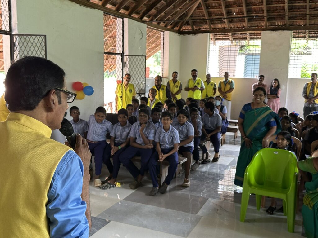 image of TheLions Adoption of School Project , Free Hunger City at Manna, is a testament to its unwavering dedication to humanity.  Lions Club International Hunger Projects
