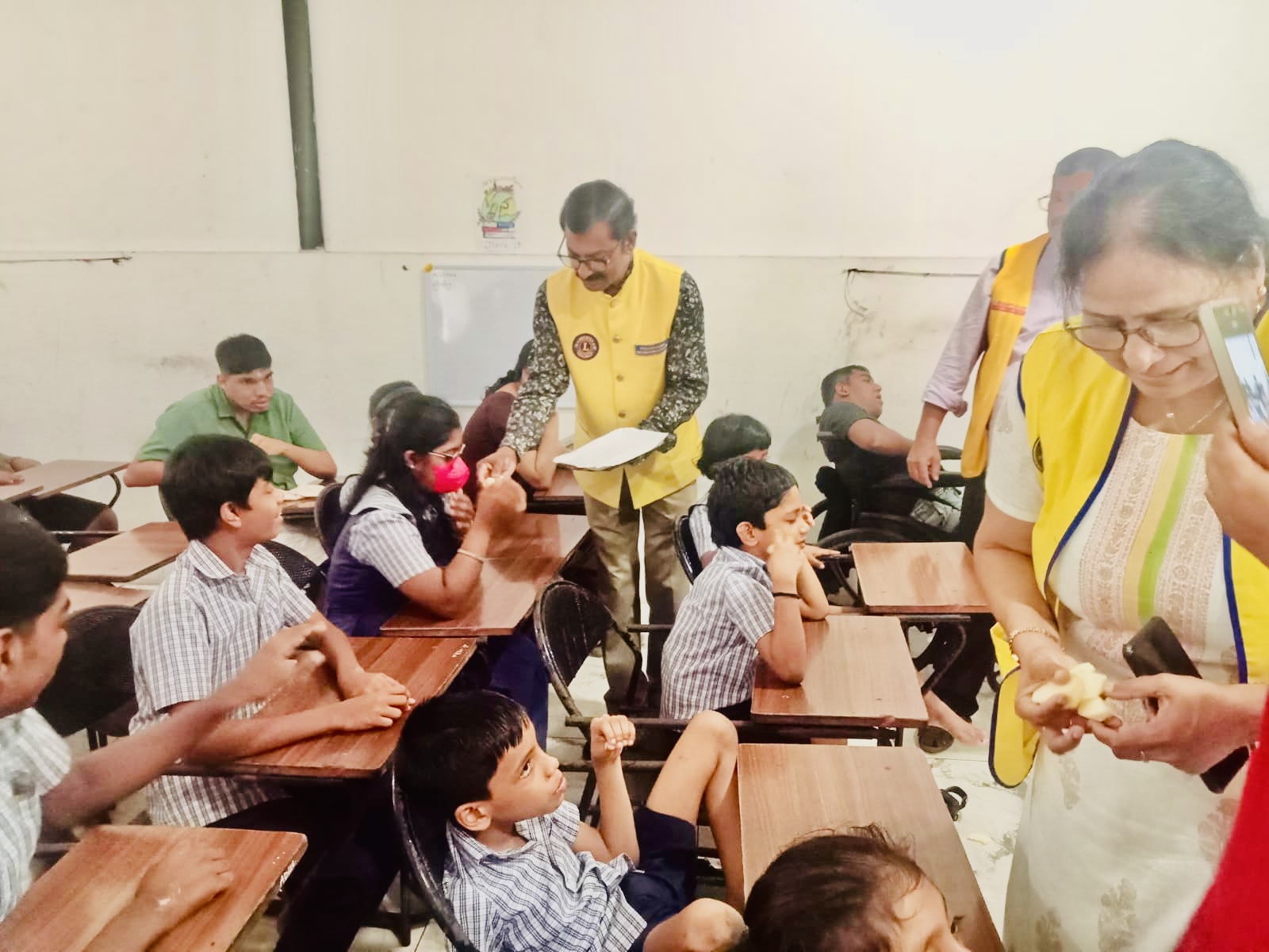 IMAGE OF Lions Adoption of School Project is one of the most meaningful Lions Club International Service Projects, dedicated to ensuring that every child receives quality education, encouragement, and equal opportunities. As part of this inspiring initiative, the Lions Club of Valapad