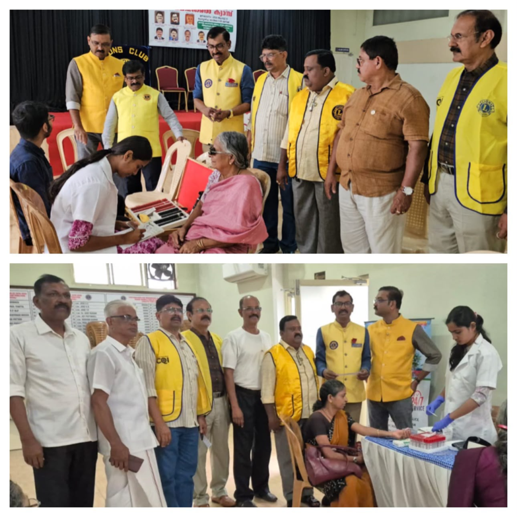 image of Lion District Governor James Valappila, PMJF Leads Mega Medical Service Initiative in Ollur