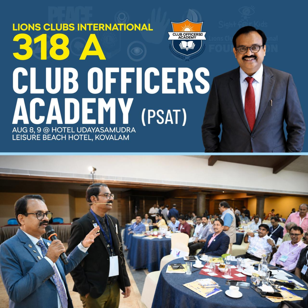 image of Lions Clubs International 318A Club Officers Academy: Strengthening Leadership Through Training and Service